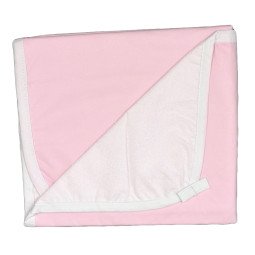 Пеленка розовая непромокаемая 50*70 см размер