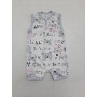 Песочник без рукавов Кулир для девочек 86 размеры