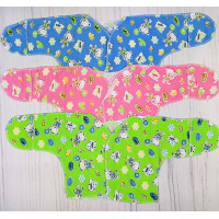 Тонкие универсальные распашонки без пуговиц в роддом