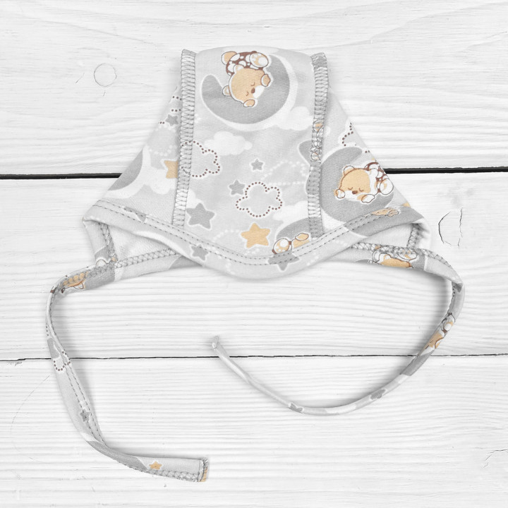 Чепчик теплый для новорожденных