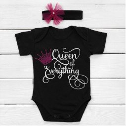 Боді з коротким рукавом і пов'язка BlackQueen