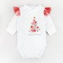 Новорічний дитячий набір з фатином Merry Christmas silver