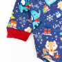 Комплект боді гольф зі штанами Christmas Fox