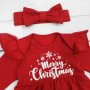 Боді з крильцями та пов'язкою Merry Christmas