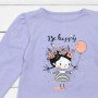 Лонгслів для дівчинки с довгим рукавом Lily