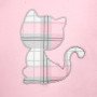 Трикотажна піжама для дівчаток в клітинку Kitten